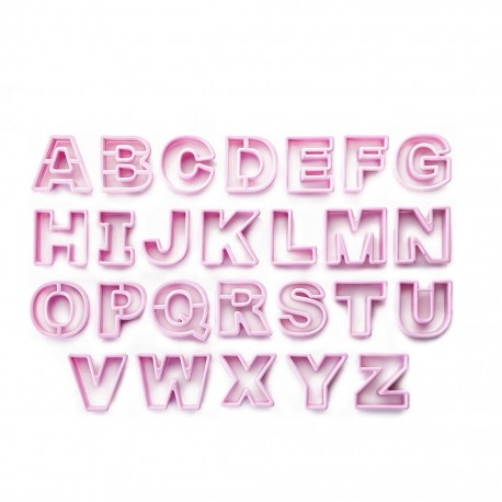 Cortador de Galletas Abecedario o Letras IBILI