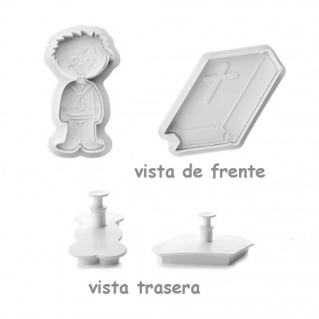 Cortador de Galletas Primera Comunion Niño IBILI