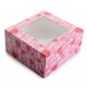 Caja de Carton para 4 Cupcakes 2 Cajas IBILI