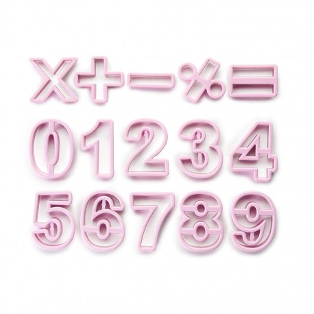 Cortador De Galletas Numeros Ibili