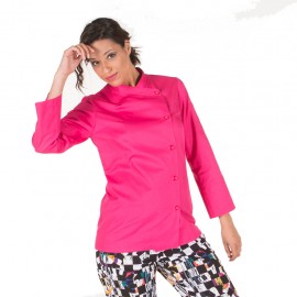 Filipina Chef Mujer Fucsia