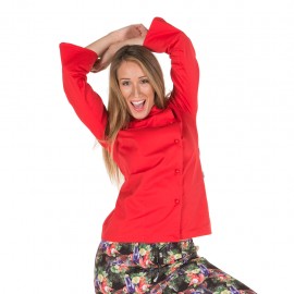 Filipina Chef Mujer Rojo