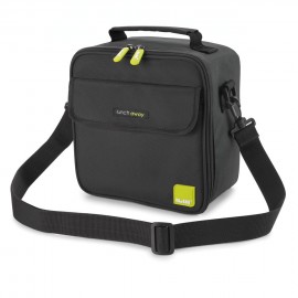 Lonchera para Llevar Alimentos Negra IBILI