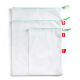 6 Bolsas Para Frutas Y Verduras Eco De Polyester Ibili