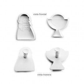 Cortador de Galletas Primera Comunion Niña IBILI