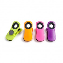 Clip O Pinzas Magneticas Para Bolsas Pack De 4 Marca IBILI