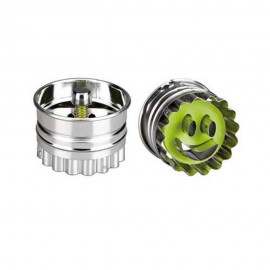 Cortador de Galletas Rellenas o Linzer Sonrisa IBILI