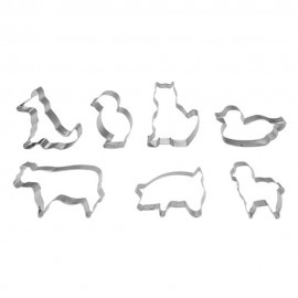 Cortadores de Galletas de Animales de Granja IBILI