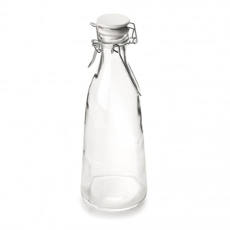 Botella de Cristal Vintage para Leche 1L IBILI