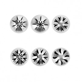 Duyas O Boquillas Esféricas Para Decorar Set De 6 Pzas IBILI