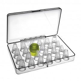 Duyas o Cornetes y Adaptador Juego de 23 Duyas IBILI