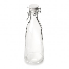 Botella de Cristal Vintage para Leche 1L IBILI