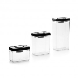 Botes o Envases de Vacio Sin Bomba Apilables IBILI
