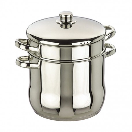 olla de vapor o cuscusera con tapa IBILI