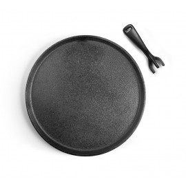 Plancha de Hierro Fundido Para Carne y Verduras Induccion Ibili