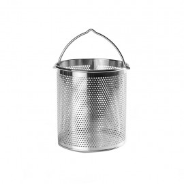 Vaporera Cestillo Con Asa Plegable Acero Inox Marca Ibili.