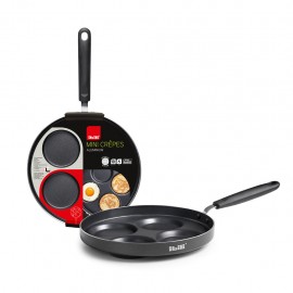Sarten para Hotcakes y Crepas Mini 4 Cavidades IBILI
