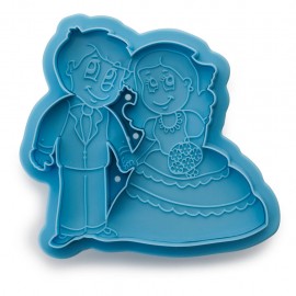 Cortador de Galletas Boda Novios IBILI