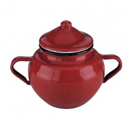 Azucaera de Peltre Roja 500 ml IBILI