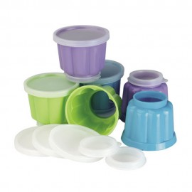 Set de 6 Moldes para Gelatinas Individuales IBILI