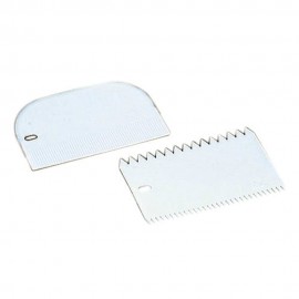 set raspa + decorador de plástico ibili