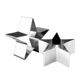 Timbal / Aro para Emplatar en forma de Estrella (10 cm) IBILI