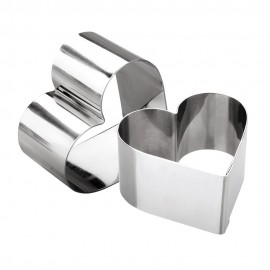 Timbal o Molde para Emplatar en Forma de Corazón IBILI